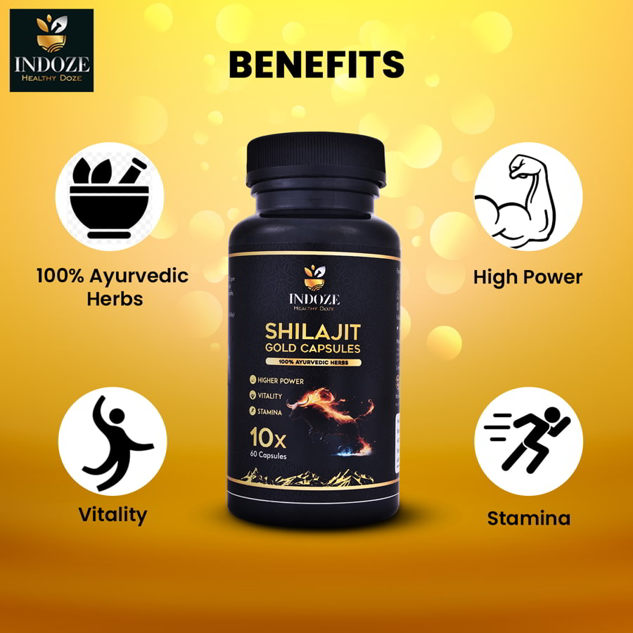 Shilajit Gold Capsules - 60 Capsules