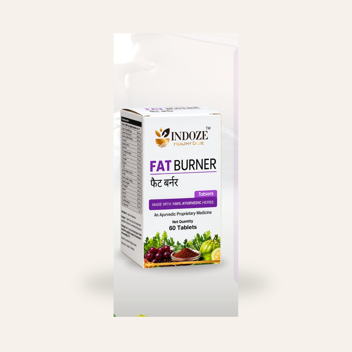 Indoze Fat Burner — professional product image 2