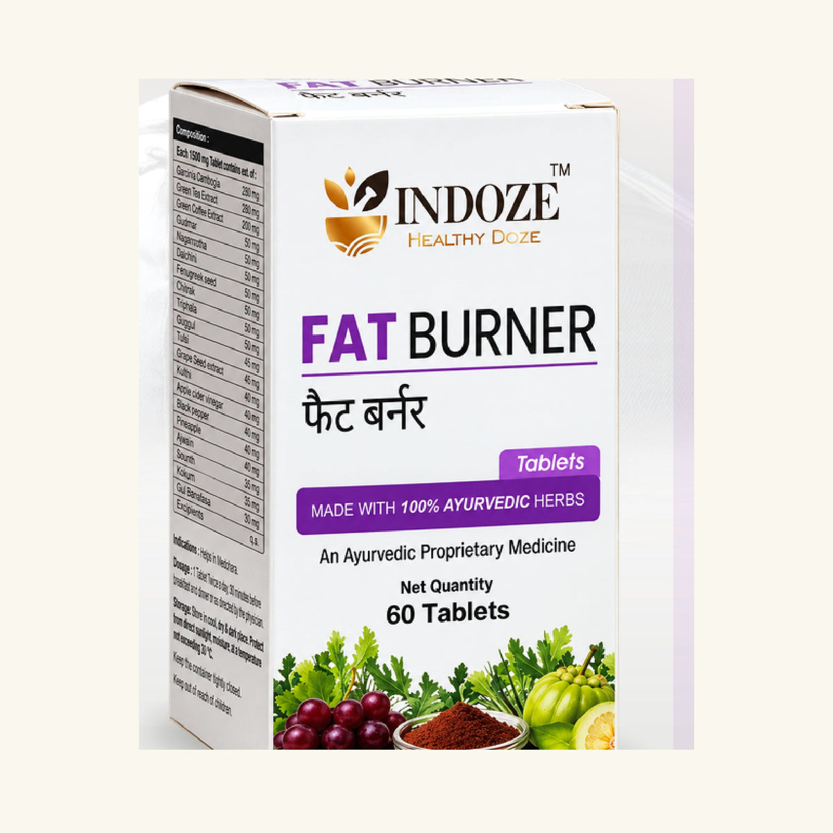Indoze Fat Burner — professional product image 4