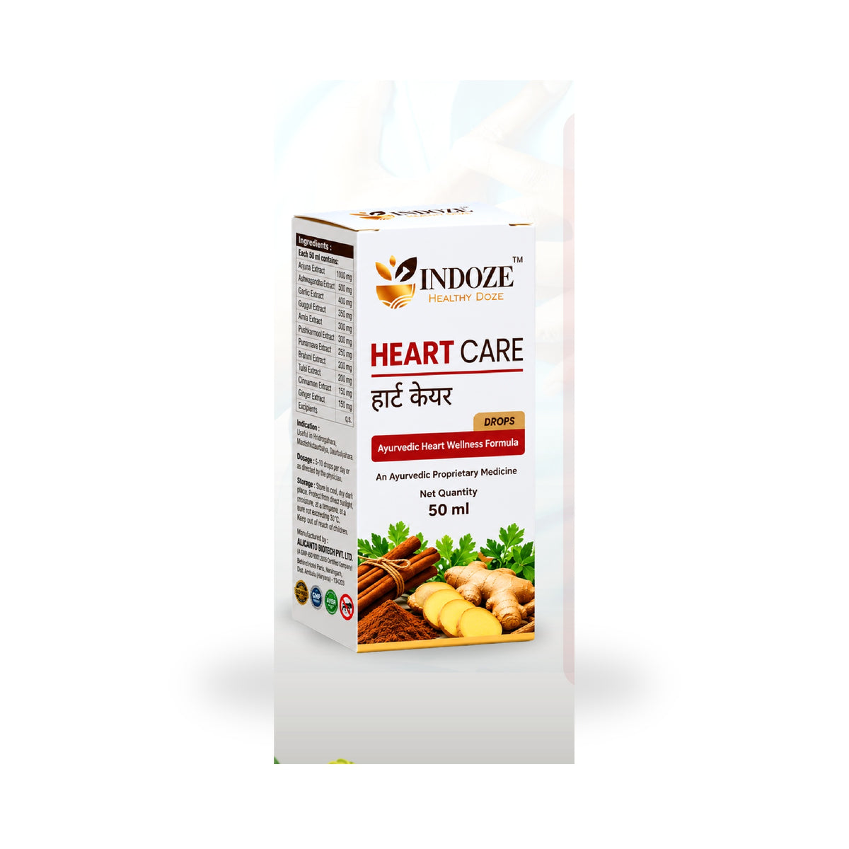 Indoze Heart Care Drops — professional product image 1