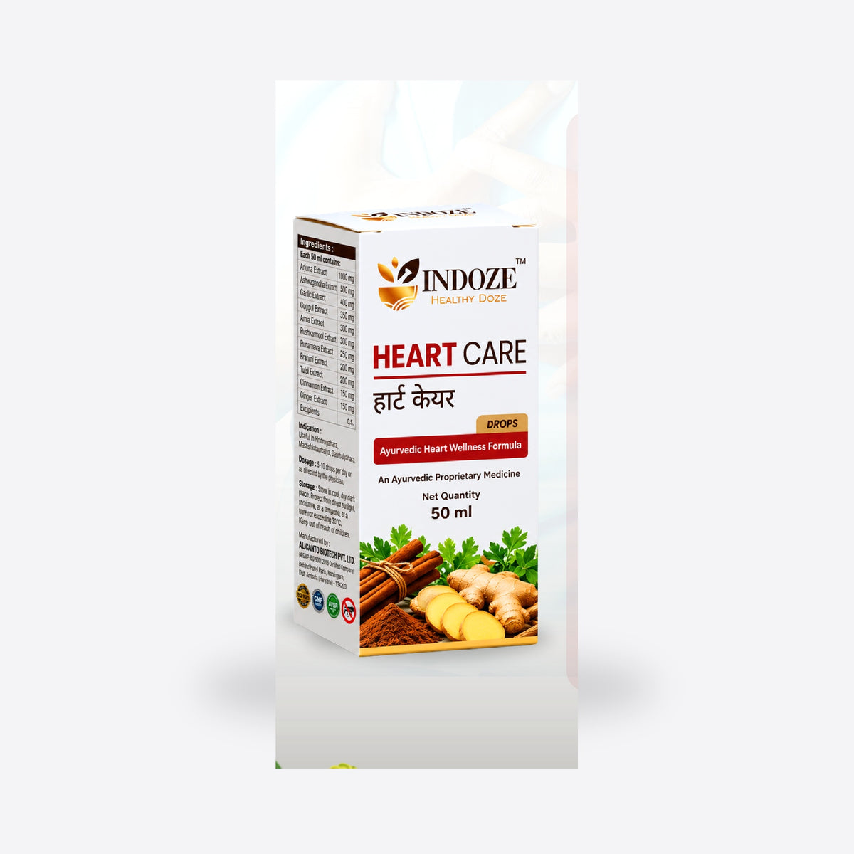Indoze Heart Care Drops — professional product image 5
