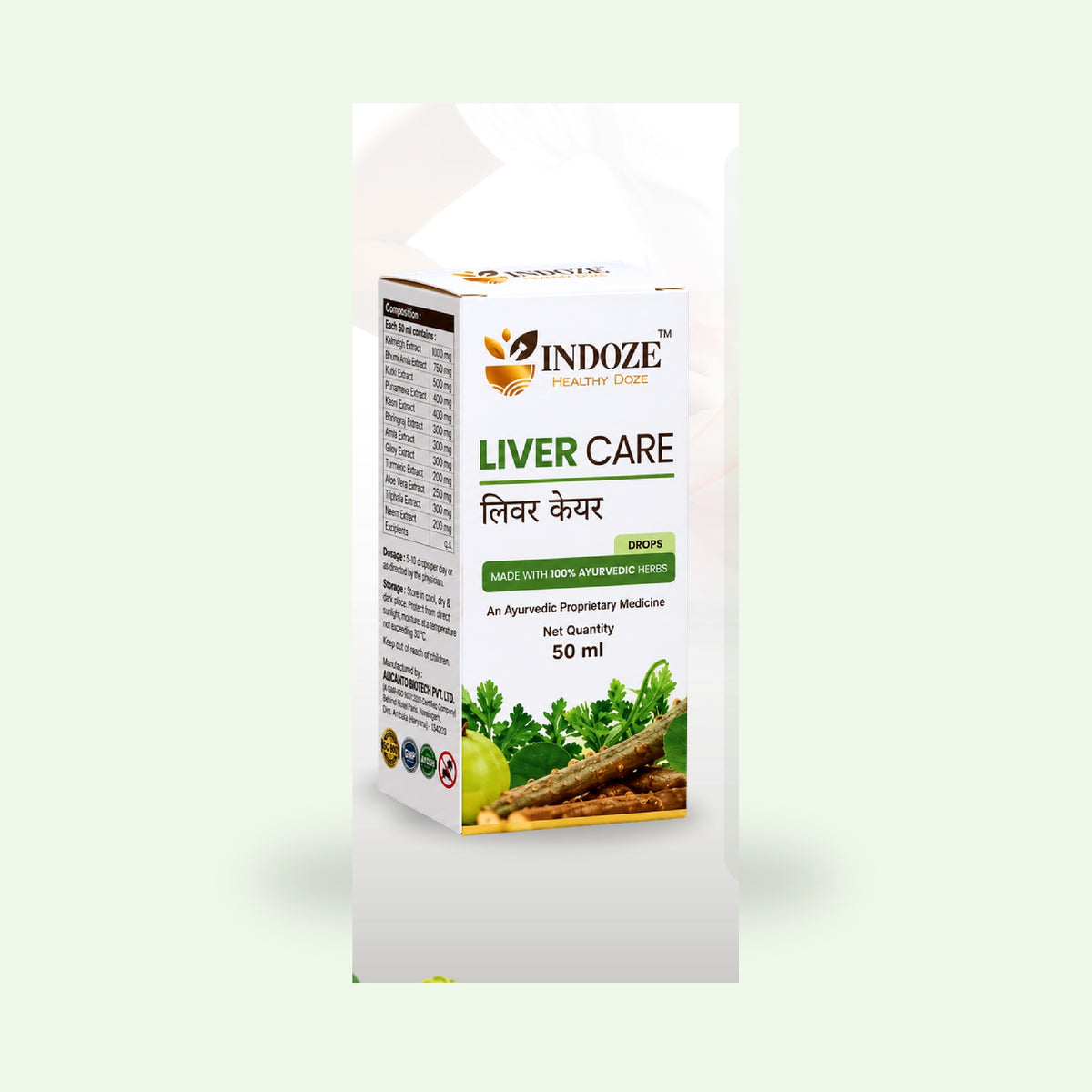 Indoze Liver Care — professional product image 3